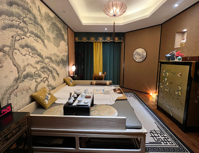 广州足疗减压会所环境展示（二）一种真挚的艺术生活态度